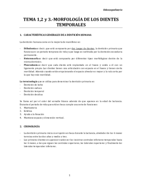 Tema  1 2 y 3 odp-Morfología de los dientes temporales OK.pdf