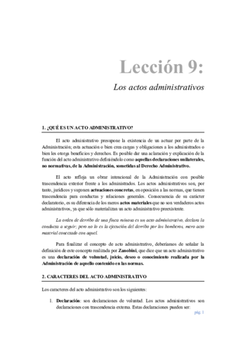 D.Administrativo I, segundo parcial