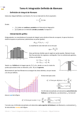 Cálculo I - Tema 4 - Integración Definida de Riemann.pdf