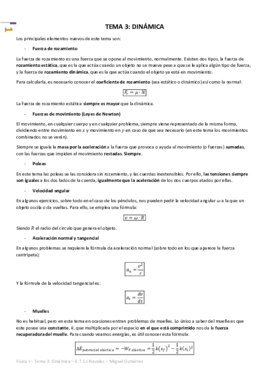 Física I - Tema 3 - Dinámica.pdf