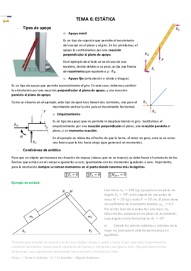 Física I - Tema 6 - Estática.pdf