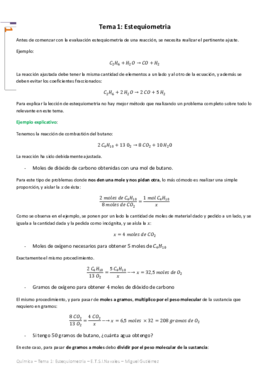 Química - Tema 1 - Estequiometría.pdf