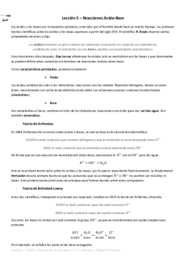 Química - Tema 5 - Reacciones Ácido-Base.pdf