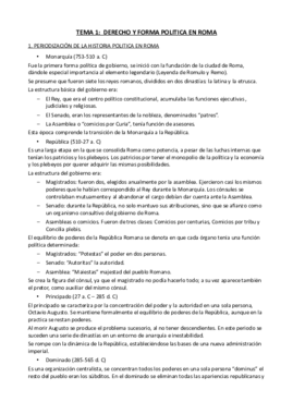 Tema 1 - Derecho y forma politica en Roma.pdf