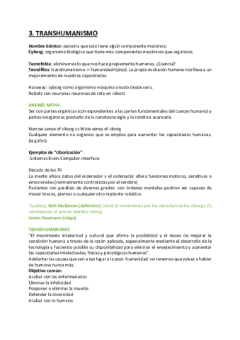 3. Transhumanismo