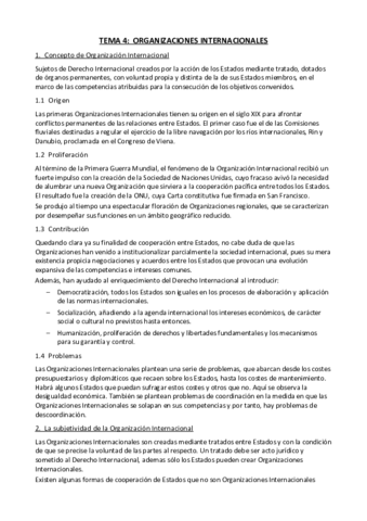 Tema 4 - Organizaciones internacionales.pdf
