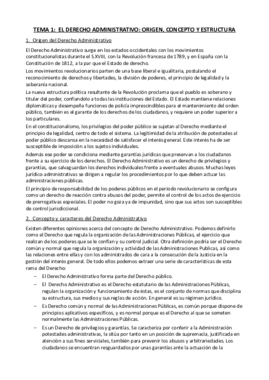 Tema 1 - Derecho administrativo. Origen concepto y estructura.pdf