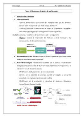 Tema 4 - Mecanismo de acción de los fármacos.pdf