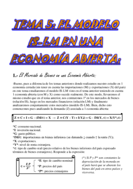 TEMA 5. El Modelo IS-LM en una Economía Abierta.pdf