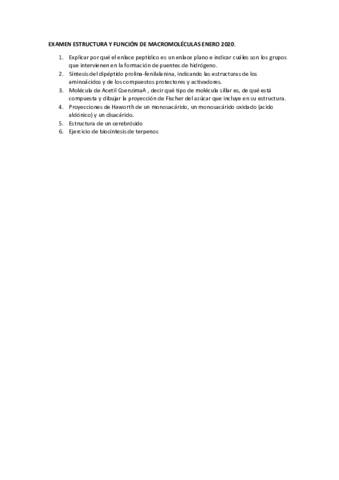 EXAMEN-ESTRUCTURA-Y-FUNCION-DE-MACROMOLECULAS-ENERO-2020.pdf