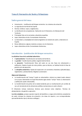 Tema 8. Normativa de suelo y urbanismo.pdf