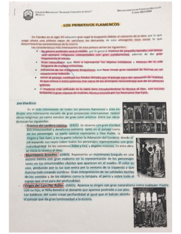 Los primitivos flamencos