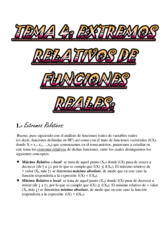 TEMA 4. Extremos Relativos en Funciones Reales.pdf