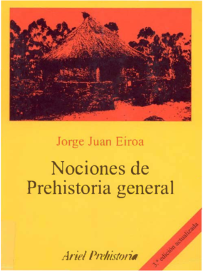 Eiroa Jorge Juan - Nociones De Prehistoria General.pdf