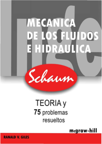 Problemas Resueltos Mecánica de los Fluidos e Hidráulica - Schaum.pdf