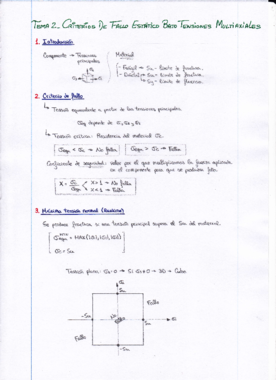 Apuntes y Ejercicios de Criterios de fallo estático bajo tensiones multiaxiales.pdf