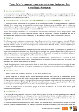 Tema 24.- La persona como una estructura indigente. Las necesidades humanas.pdf