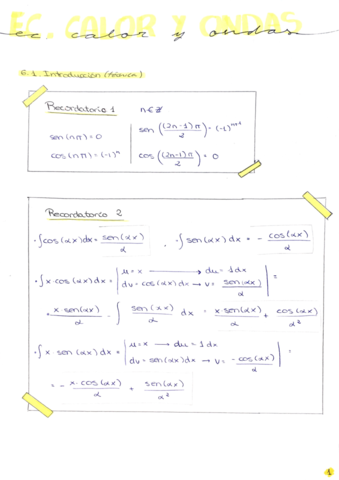 Tema 6. Ecuación de calor y ondas