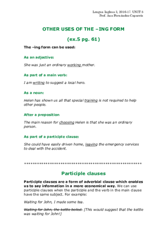 OTHER USES OF THE –ING FORM- PARTICIPLE CLAUSES.pdf