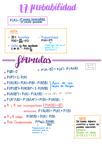 Bloque III Probabilidad