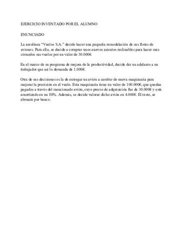 Ejercicio inventado. Tema 1