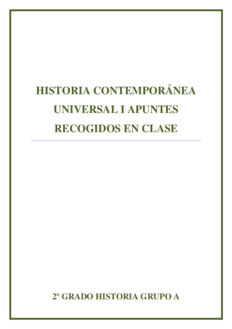 Historia Contemporánea Universal I (Todo junto).pdf