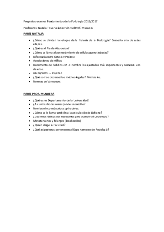 Preguntas examen Fundamentos de la Podología 2016.pdf