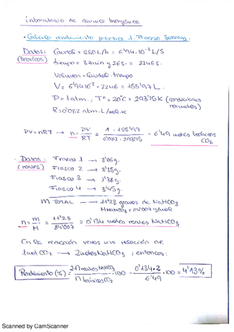 Rendimiento Practica 1 y Practica 3 de  Quimica Inorganica - Jorge Gomez Segui.pdf
