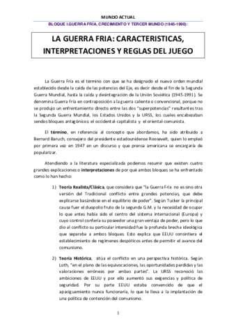 LA GUERRA FRIA. CARACTERISTICAS. INTERPRETACIONES Y REGLAS DEL JUEGOx.pdf