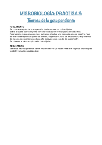 M. Práctica técnica gota pendiente pdf.