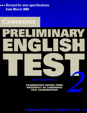 Cambridge Preliminary English Test 2 [Book].pdf