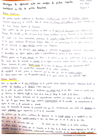 Pintura cantábrica y levantina