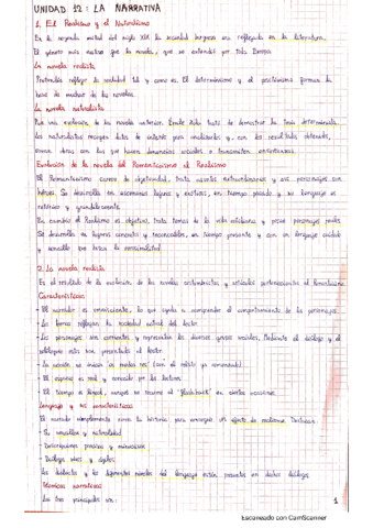 Realismo y Naturalismo, Novela Realista