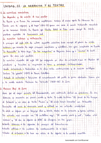 La narrativa romántica y  José de Larra