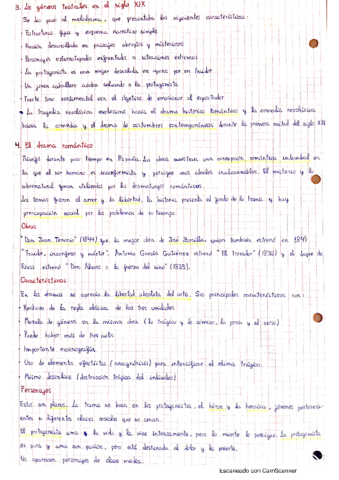 Géneros teatrales S.XIX, Drama romántico