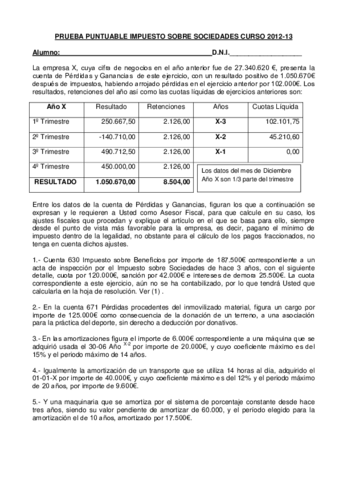 PRUEBA PUNTUABLE IMPUESTO SOBRE SOCIEDADES CURSO 2012-13.pdf