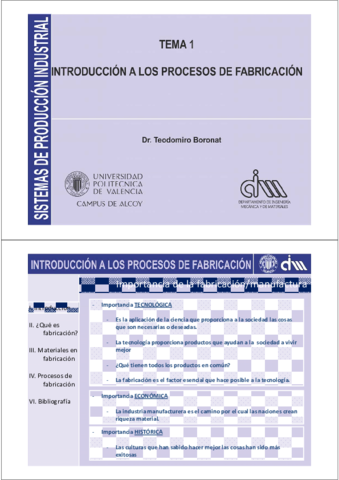Tema 1 - Introduccion a los procesos de fabricacion. Transparencias.pdf