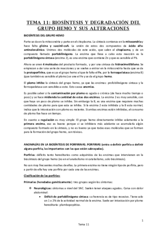 Tema 11. BIOSÍNTESIS Y DEGRADACIÓN DEL GRUPO HEMO Y SUS ALTERACIONES.pdf