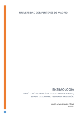1. Cinética enzimática. Estado preestacionario estado estacionario y estado de transición. .pdf