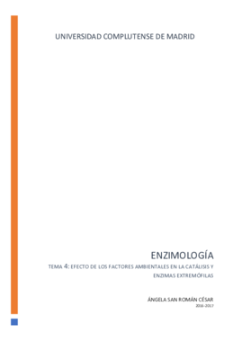 4. Efecto de los factores ambientales en la catálisis. Enzimas extremófilas.pdf