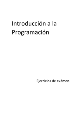 Introducción a la programación - Examenes.pdf