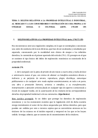 TEMA-5-DELITOS-RELATIVOS-A-LA-PROPIEDAD-INTELECTUAL-E-INDUSTRIAL-AL-MERCADO-Y-A-LOS-CONSUMIDORES-Y-SUSTRACCION-DE-COSA-PROPIA-A-SU-UTILIDAD-SOCIAL-O-CULTURAL-ARTS.pdf