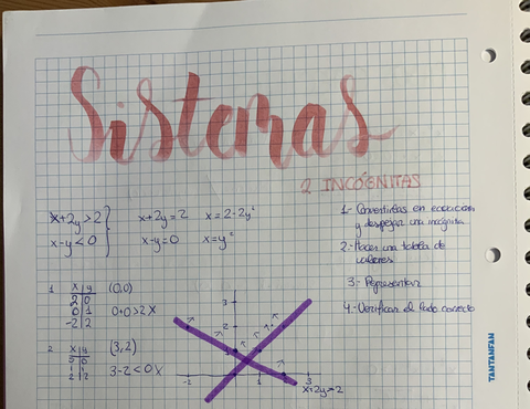 Sistemas con 2 incogn