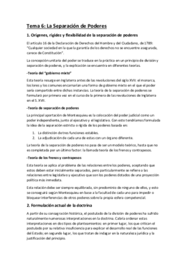 Tema 6 - La Separación de Poderes.pdf