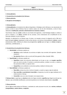 Farma. Tema 7. Mecanismos de acción de los fármacos..pdf