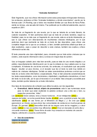 Animales fantásticos