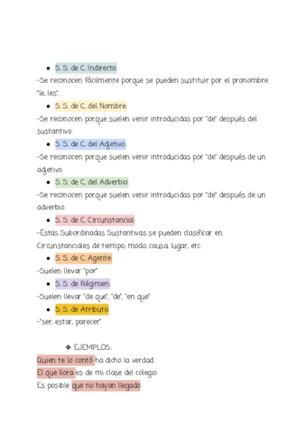 ORACIONES COMPUESTAS TEORIA- PARTE2