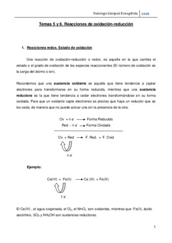 Tema 5 y 6-Reacciones de Oxidación-Reducción(Apuntes).Primera parte.pdf