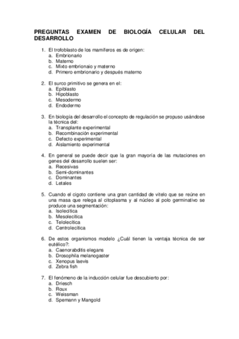 PREGUNTAS EXAMEN 2 DE BIOLOGÍA CELULAR DEL DESARROLLO.pdf
