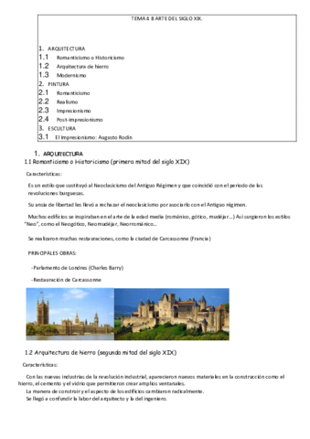 ARTE EUROPEO SIGLO XIX 